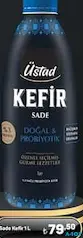 ÜSTAD KEFİR SADE 1 L fiyat ve kampanya bilgisi